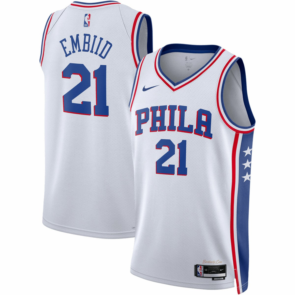 Joel Embiid Philadelphia 76ers Unisex Swingman Jersey Association Edition White | Nike for sale