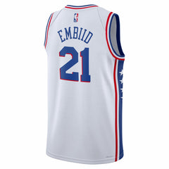 Joel Embiid Philadelphia 76ers Unisex Swingman Jersey Association Edition White | Nike for sale