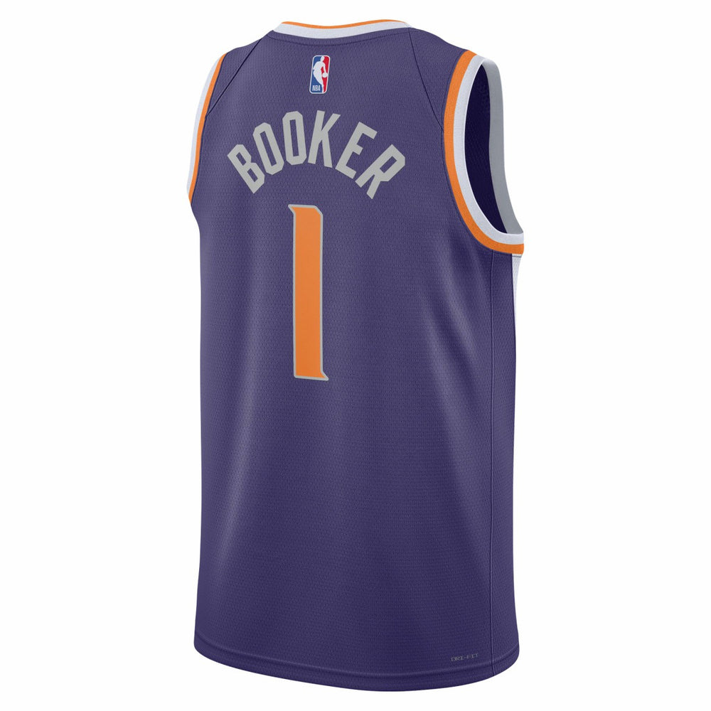 Devin Booker Phoenix Suns Unisex Swingman Jersey Icon Edition Purple | Nike