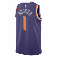 Devin Booker Phoenix Suns Unisex Swingman Jersey Icon Edition Purple | Nike