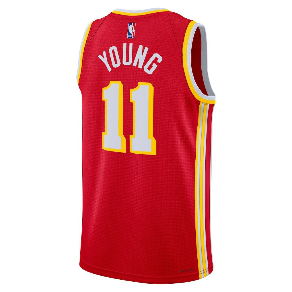 Trae Young Atlanta Hawks Unisex Swingman Jersey Icon Edition Red | Nike outlet