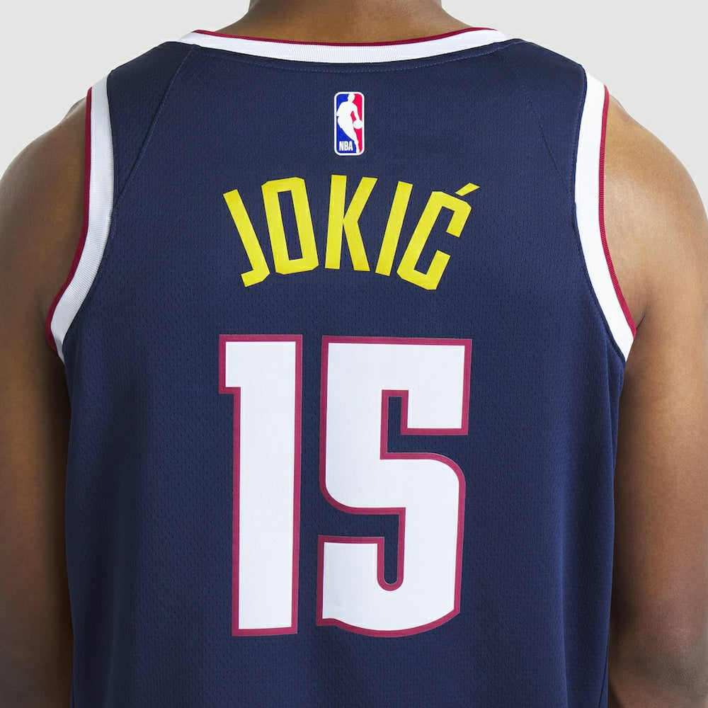 Nikola Jokic Denver Nuggets Unisex Swingman Jersey for sale Icon Editi- Navy | Nike Near Me