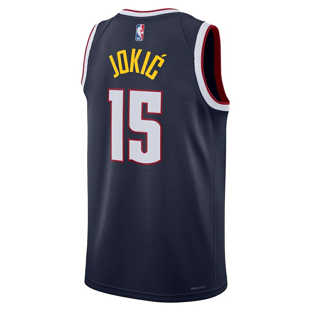 Nikola Jokic Denver Nuggets Unisex Swingman Jersey for sale Icon Editi- Navy | Nike Near Me