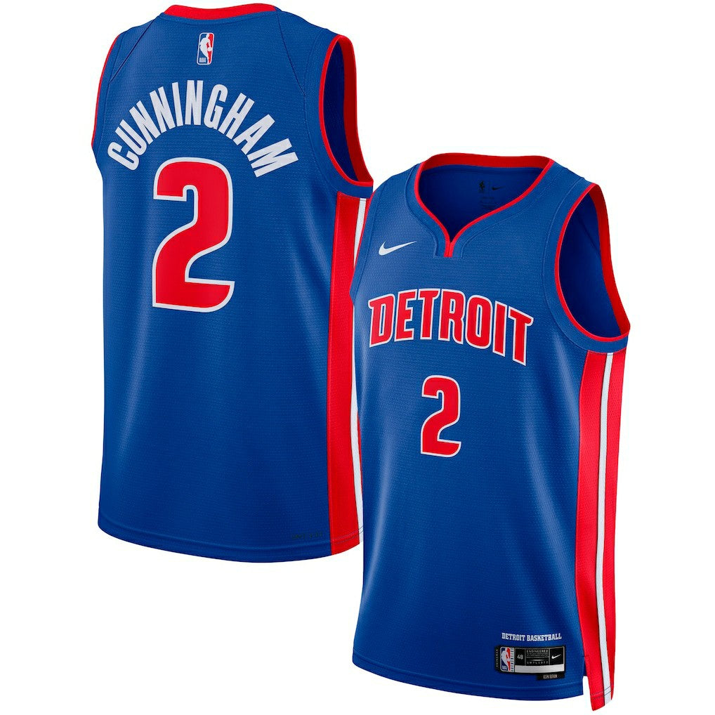 Cade Cunningham Detroit Pistons Unisex Swingman Jersey Icon Edition Blue | Nike discount