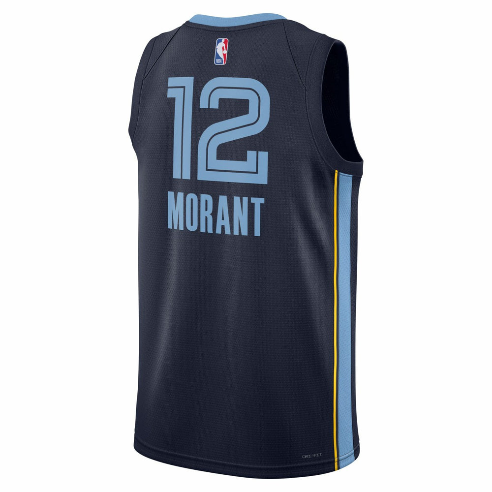 Ja Morant Memphis Grizzlies Unisex Swingman Jersey Icon Edition Navy | Nike US