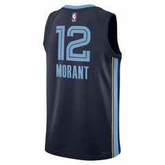 Ja Morant Memphis Grizzlies Unisex Swingman Jersey Icon Edition Navy | Nike US