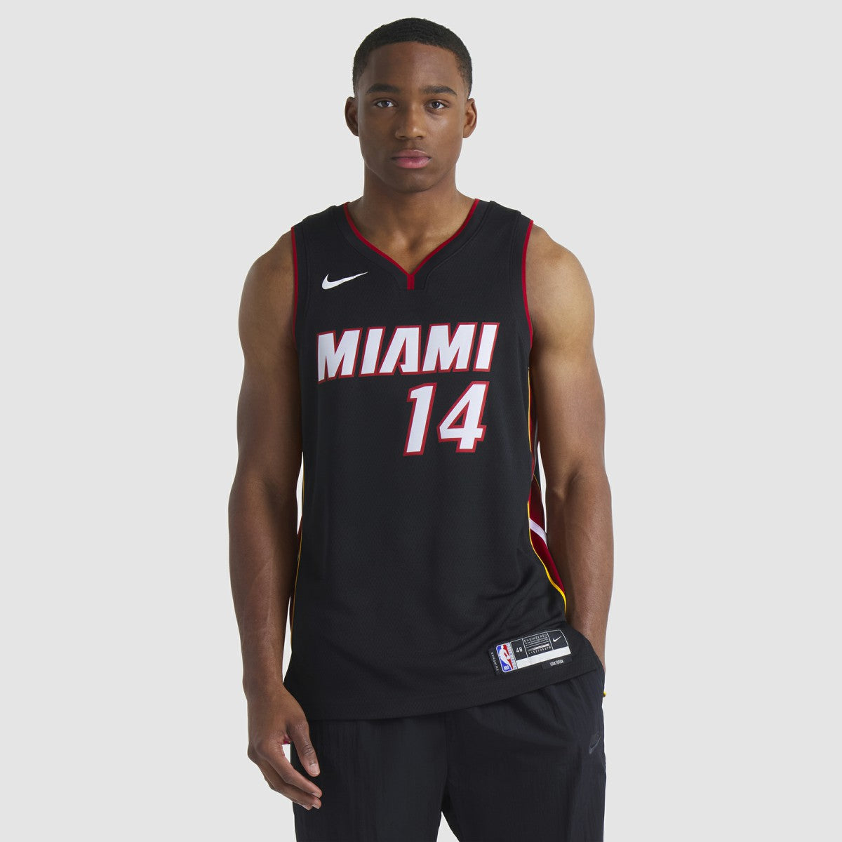Tyler Herro Miami Heat Unisex Swingman Jersey Icon Edition Black | Nike for sale