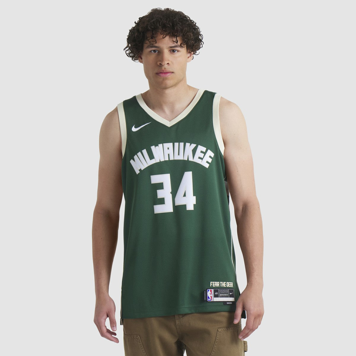 Giannis Antetokounmpo Milwaukee Bucks Unisex Swingman Jersey Icon Edition Hunter Green | Nike online