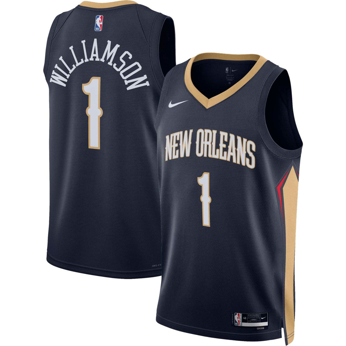 Zion Williamson New Orleans Pelicans Unisex Swingman Jersey Icon Edition Navy | Nike US