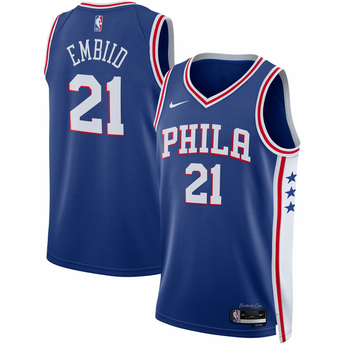Joel Embiid Philadelphia 76ers Unisex Swingman Jersey Icon Edition Royal | Nike