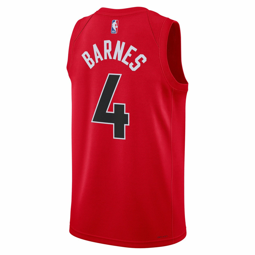 Scottie Barnes Toronto Raptors Unisex Swingman Jersey Icon Edition Red | Nike for sale