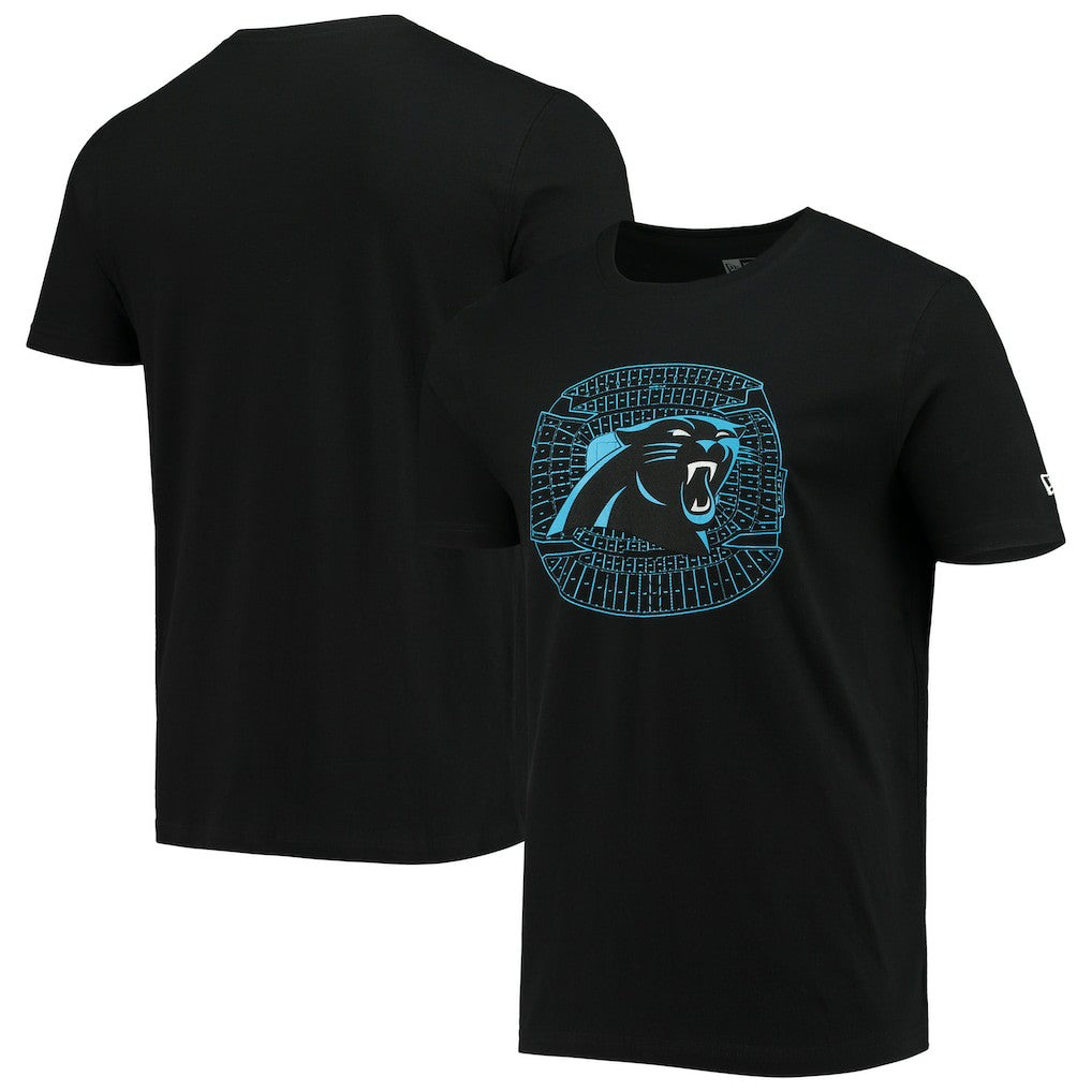 Carolina Panthers New Era Stadium T-Shirt Black
