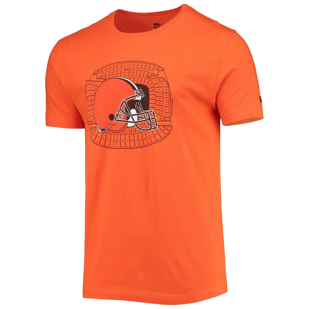 Cleveland Browns New Era Stadium T-Shirt Orange