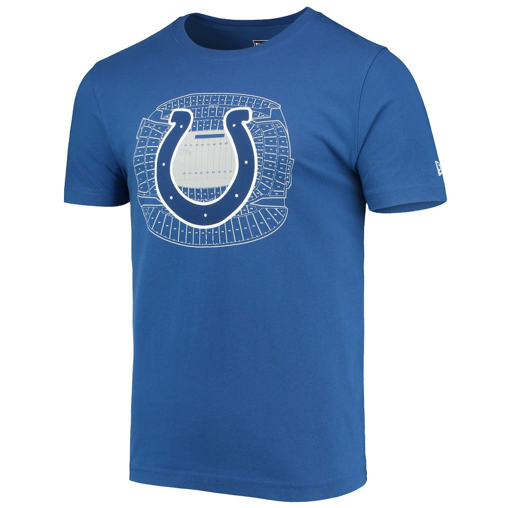 Indianapolis Colts New Era Stadium T-Shirt Royal