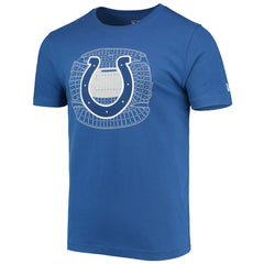 Indianapolis Colts New Era Stadium T-Shirt Royal