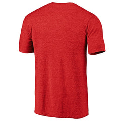 New England Patriots Hometown Collection The Shield Tri-Blend T-Shirt Red