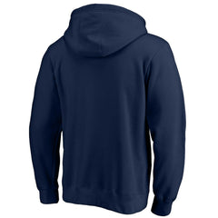 New England Patriots Victory Arch Team Fitted Pullover Hoodie Navy