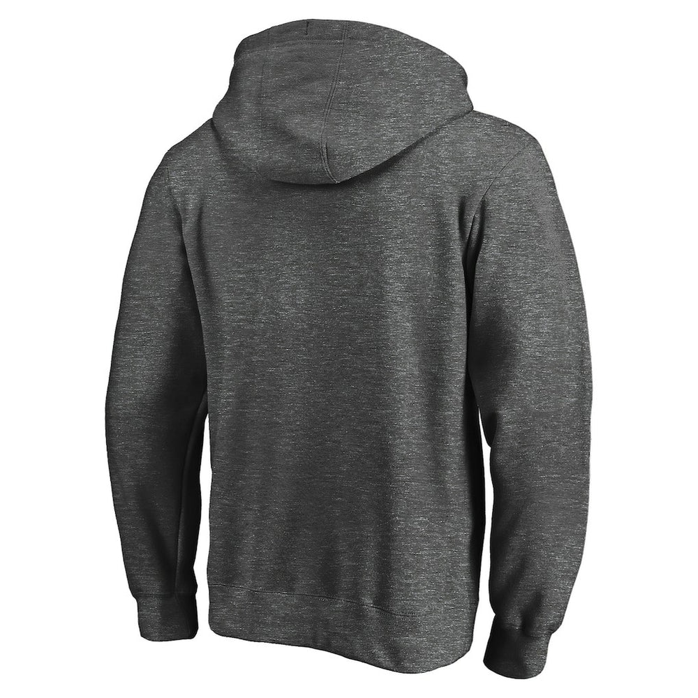 New England Patriots Victory Arch Team Fitted Pullover Hoodie Charcoal