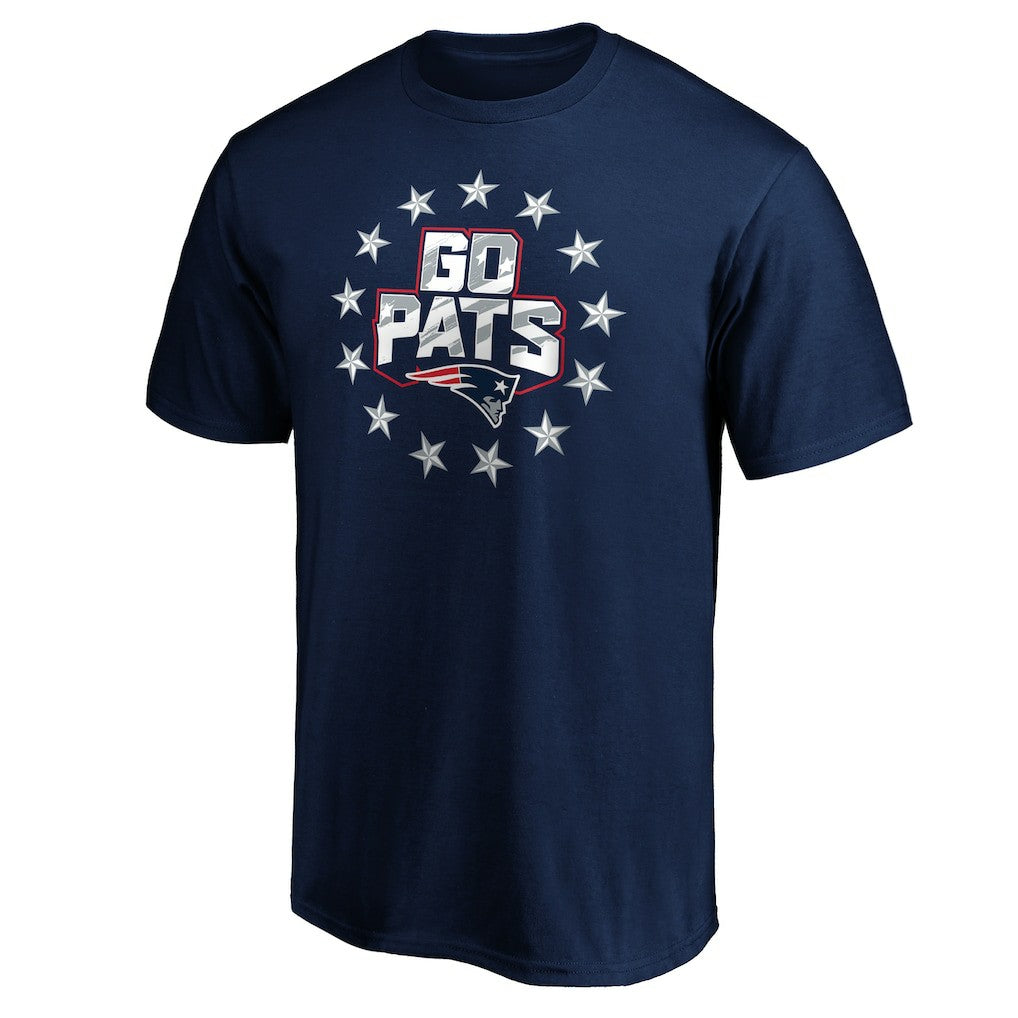 New England Patriots Hometown Collection Go Pats T-Shirt Navy