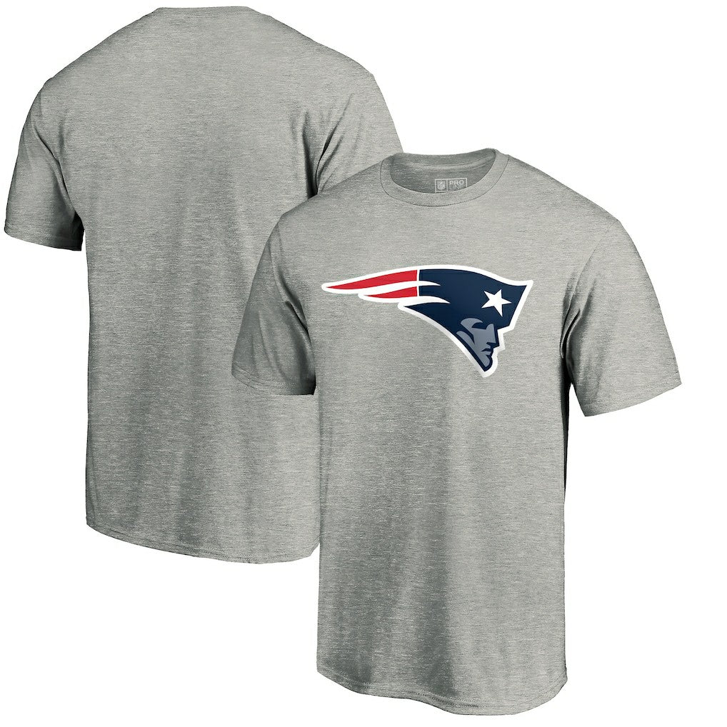 Fanatics New England Patriots Primary Logo T-Shirt Heather Gray