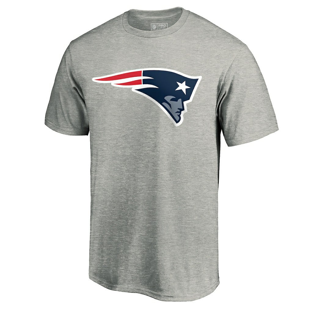 Fanatics New England Patriots Primary Logo T-Shirt Heather Gray