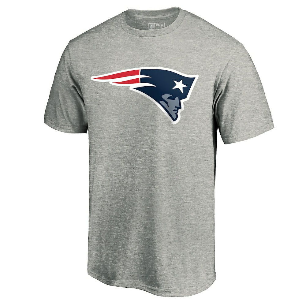 Fanatics New England Patriots Primary Logo T-Shirt Heather Gray