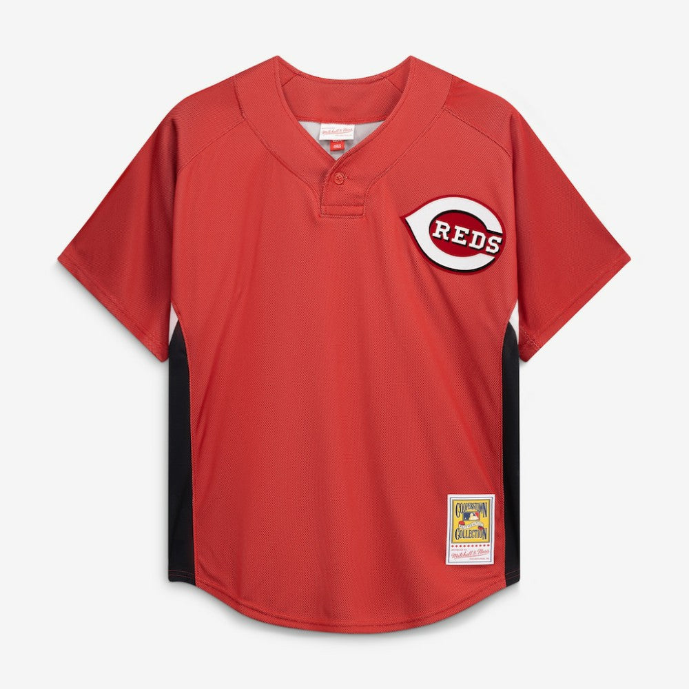 Ken Griffey Jr. Cincinnati Reds Mitchell & Ness Authentic Batting Practice Jersey - Red - Mitchell & Ness Sale