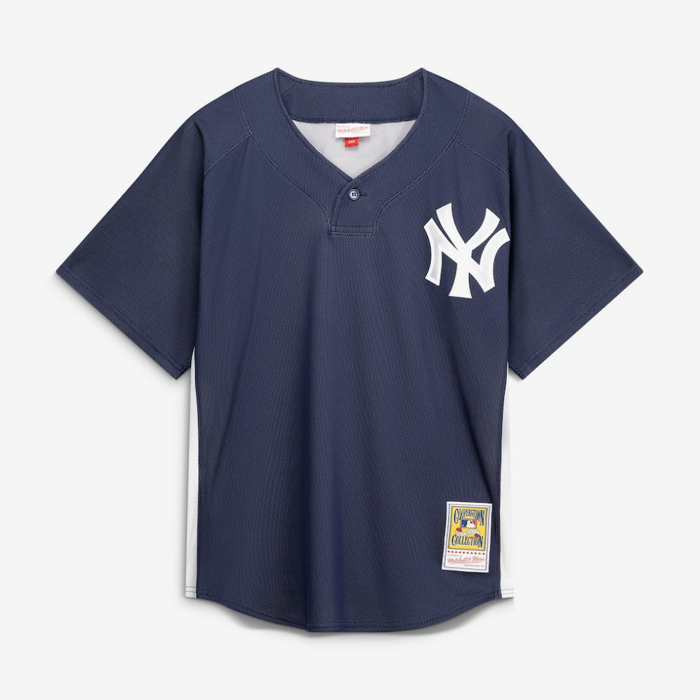 Derek Jeter New York Yankees Mitchell & Ness Authentic Batting Practice Jersey - Navy - Mitchell & Ness Discount