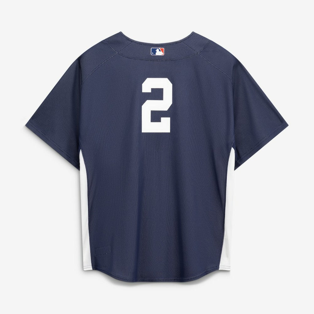 Derek Jeter New York Yankees Mitchell & Ness Authentic Batting Practice Jersey - Navy - Mitchell & Ness Discount