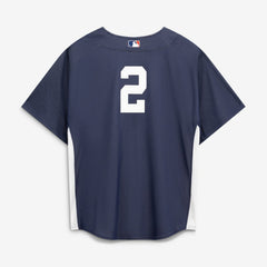 Derek Jeter New York Yankees Mitchell & Ness Authentic Batting Practice Jersey - Navy - Mitchell & Ness Discount