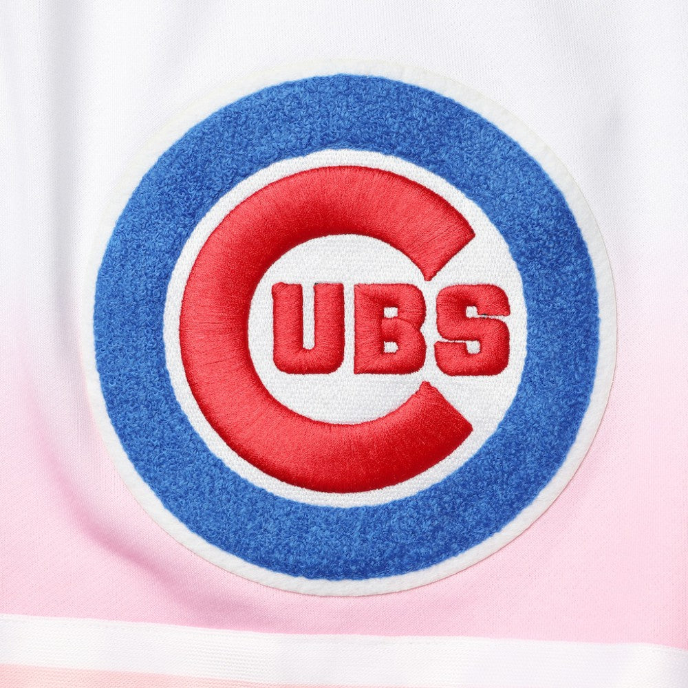 Chicago Cubs Pro Standard Team Logo Pro Ombre Shorts - Blue/Pink - MLB Lifestyle