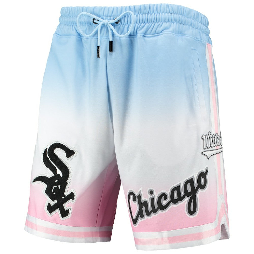 Chicago White Sox Pro Standard Team Logo Pro Ombre Shorts - Blue/Pink - MLB Sale