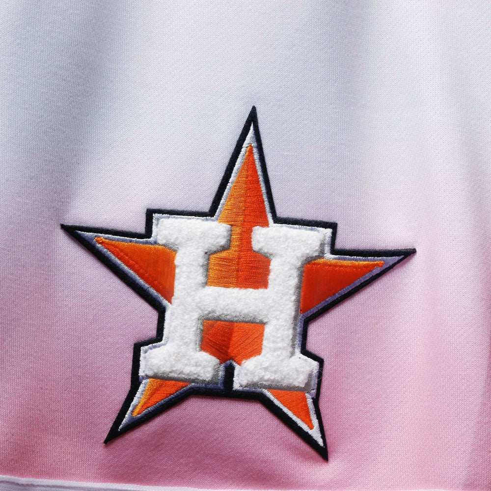 Houston Astros Pro Standard Team Logo Pro Ombre Shorts - Blue/Pink - MLB Discount