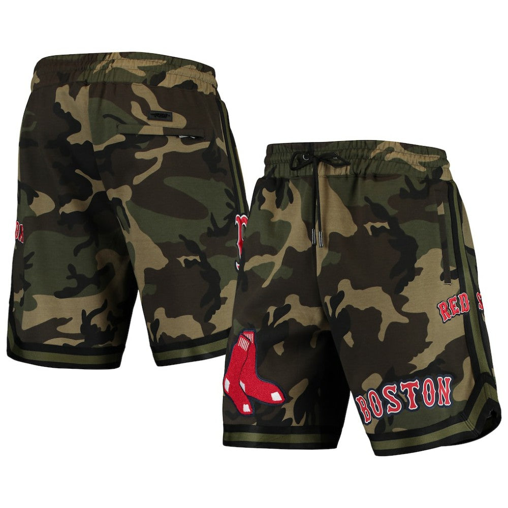 Boston Red Sox Pro Standard Team Shorts - Camo - MLB Lifestyle