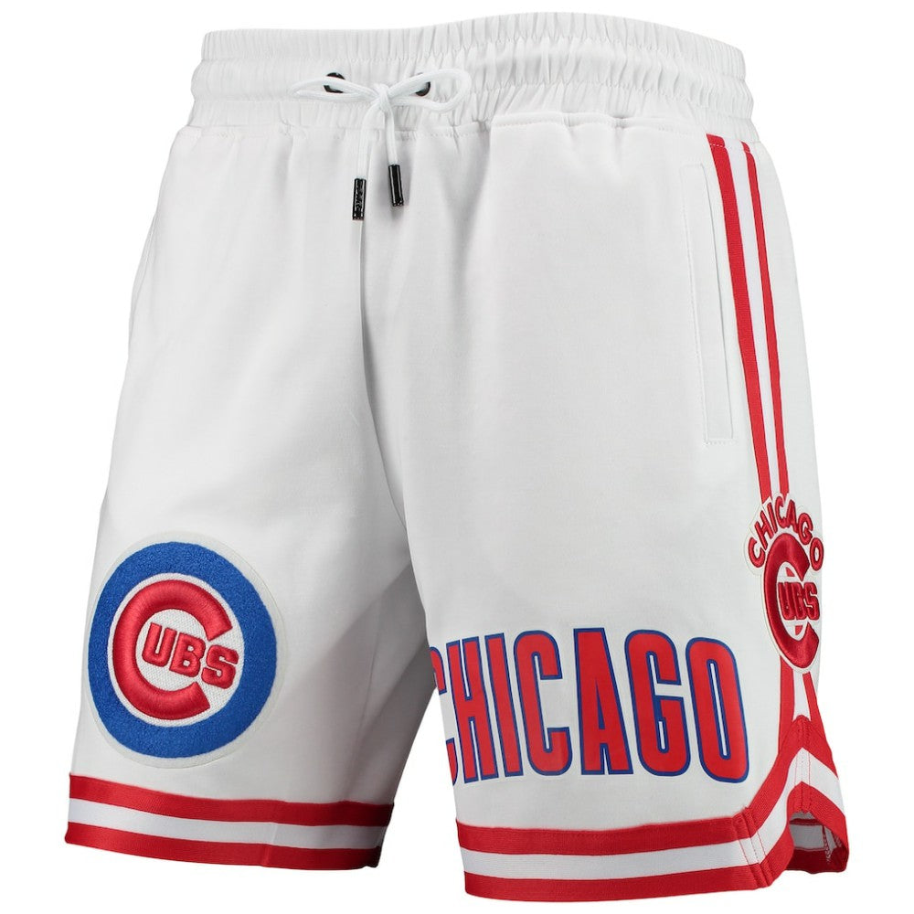 Chicago Cubs Pro Standard Team Logo Shorts - White - MLB Online