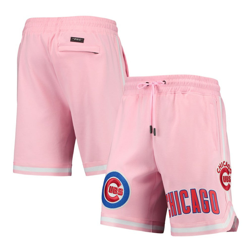 Chicago Cubs Pro Standard Logo Club Shorts - Pink - MLB on Sale