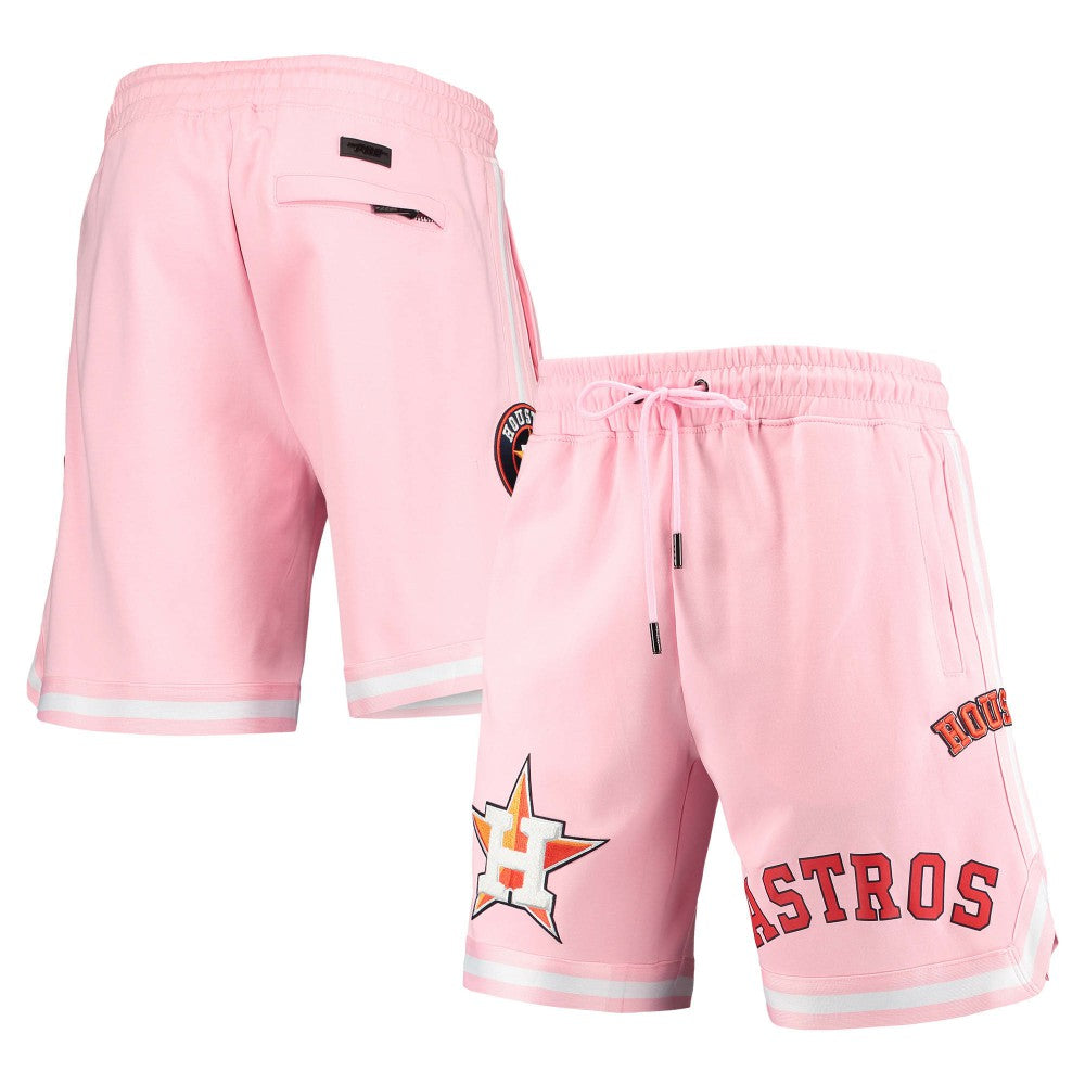 Houston Astros Pro Standard Logo Club Shorts - Pink - MLB on Sale