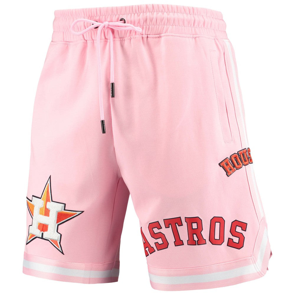 Houston Astros Pro Standard Logo Club Shorts - Pink - MLB on Sale