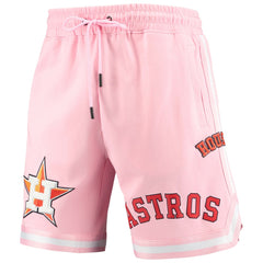 Houston Astros Pro Standard Logo Club Shorts - Pink - MLB on Sale