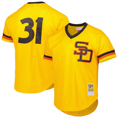 Dave Winfield San Diego Padres Mitchell & Ness Authentic Batting Practice Jersey - Gold - Mitchell & Ness Sale