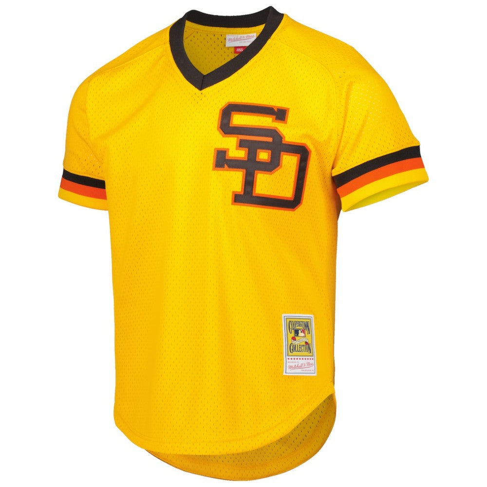 Dave Winfield San Diego Padres Mitchell & Ness Authentic Batting Practice Jersey - Gold - Mitchell & Ness Sale