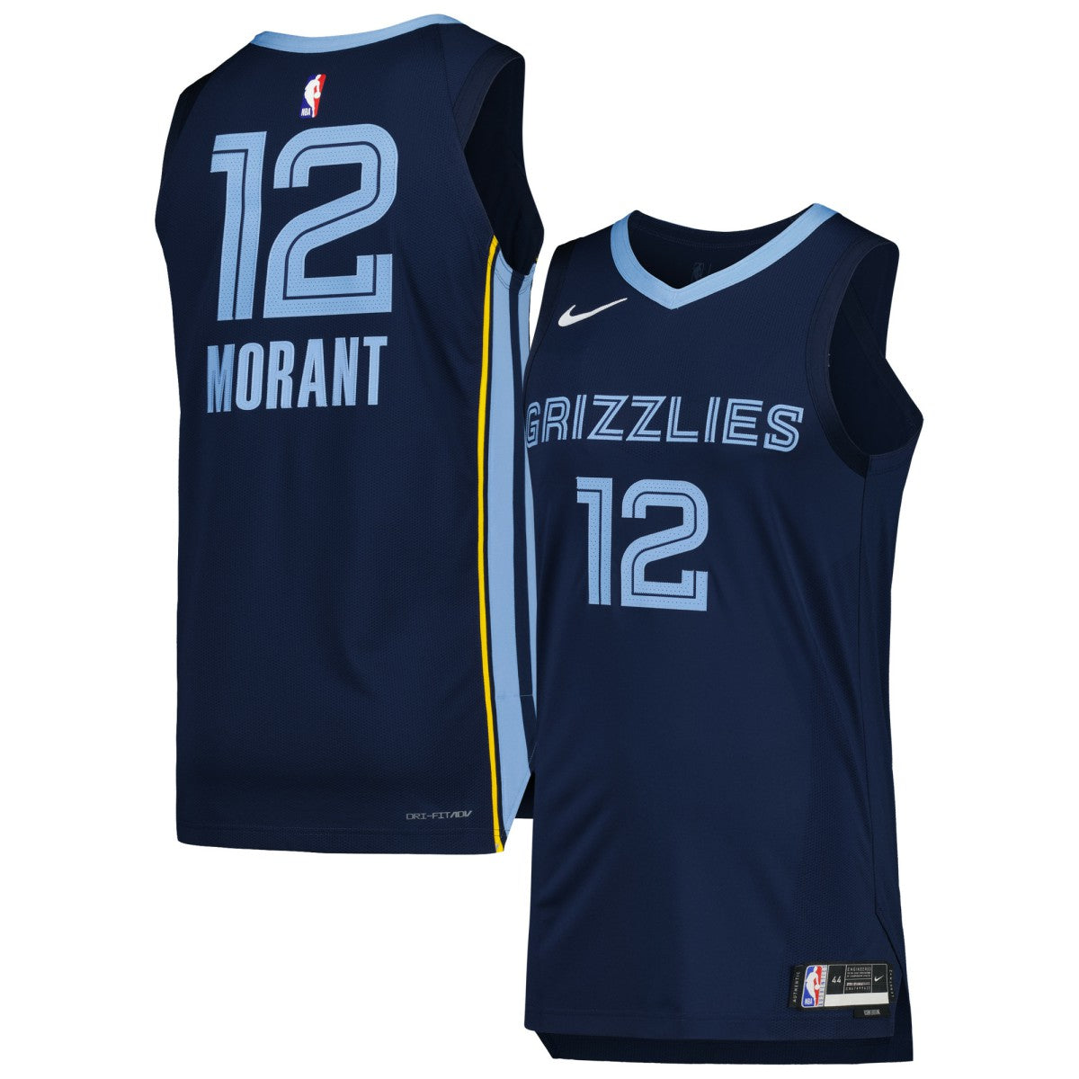 Ja Morant Memphis Grizzlies Authentic Jersey Icon Edition Navy | Nike discount