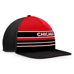 Chicago Blackhawks Fanatics Special Edition 2.0 Trucker Snapback Adjustable Hat - Red/Black - NHL 4655583