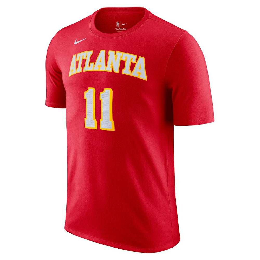 Trae Young Atlanta Hawks Icon 2022/23 Name & Number T-Shirt Red | Nike US