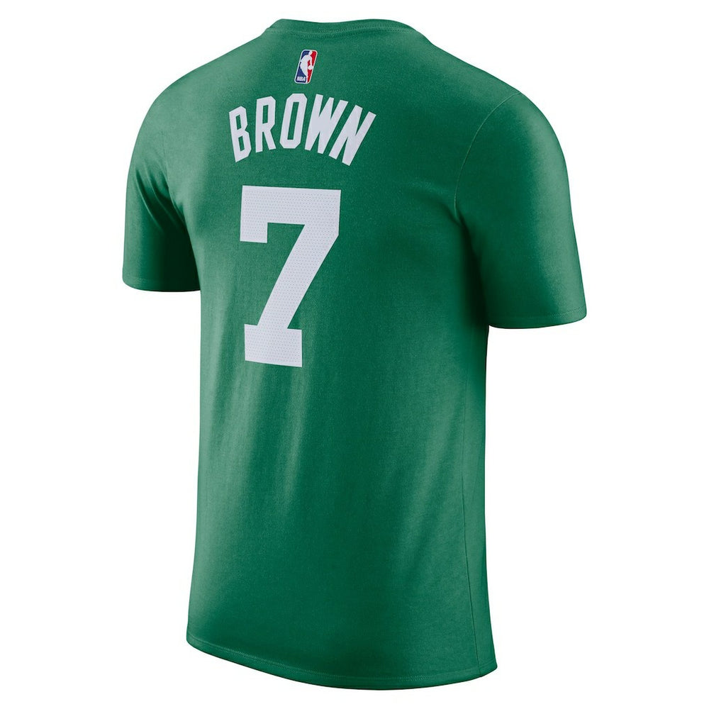 Jaylen Brown Boston Celtics Icon 2022/23 Name & Number T-Shirt Kelly Green | Nike