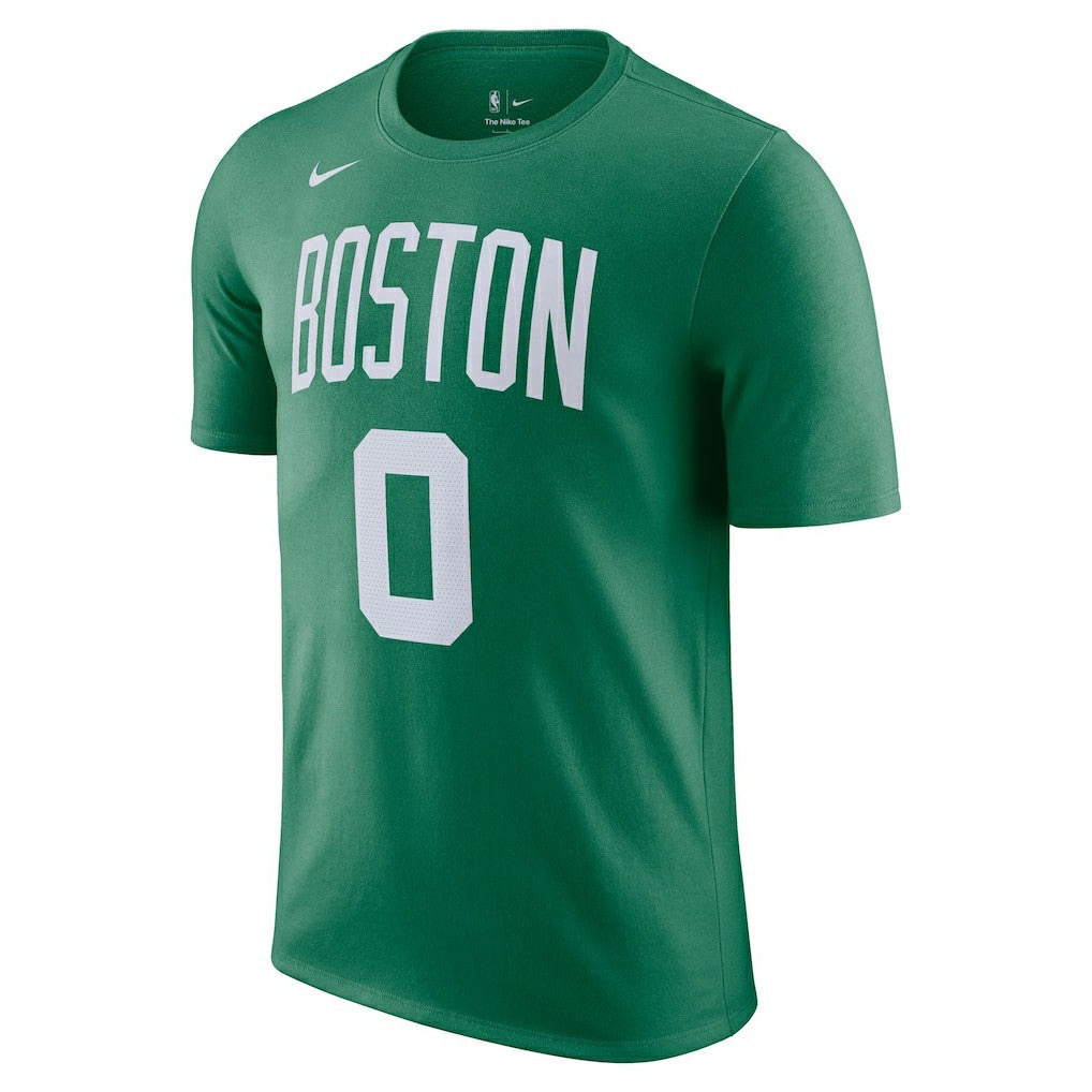 Jayson Tatum Boston Celtics Icon 2022/23 Name & Number T-Shirt Kelly Green | Nike outlet