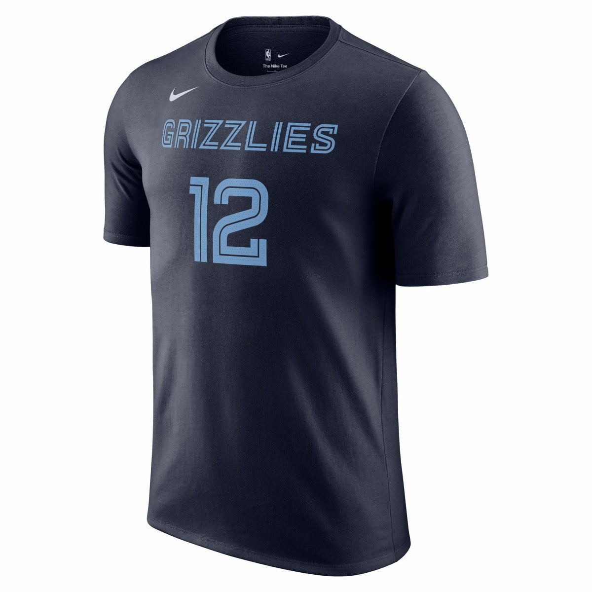 Ja Morant Memphis Grizzlies Icon 2022/23 Name & Number T-Shirt Navy | Nike