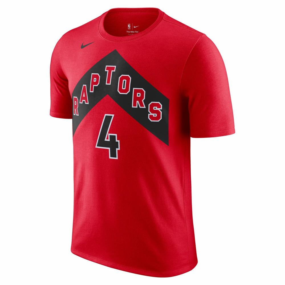 Scottie Barnes Toronto Raptors Icon 2022/23 Name & Number T-Shirt Red | Nike Lifestyle
