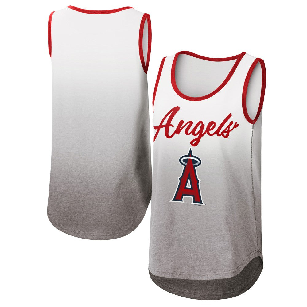 Los Angeles Angels G-III 4Her by Carl Banks Women's Logo Opening Day Tank Top - White - MLB Lifestyle