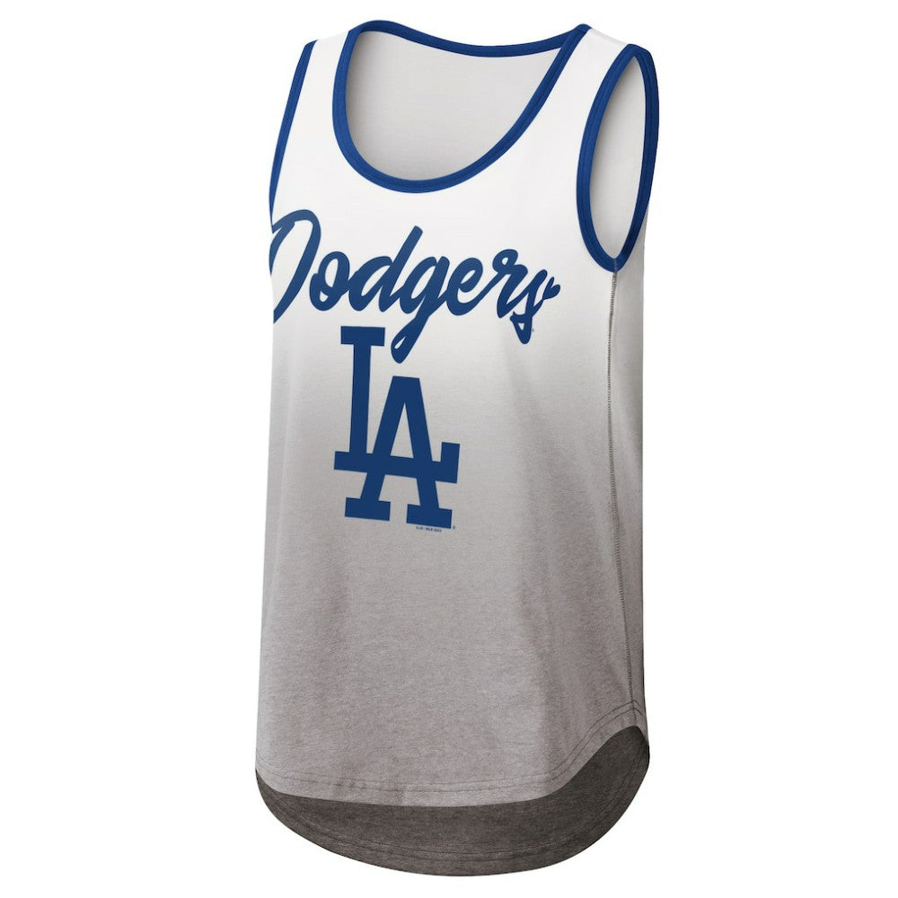 Los Angeles Dodgers G-III 4Her by Carl Banks Women's Logo Opening Day Tank Top - White - MLB Lifestyle